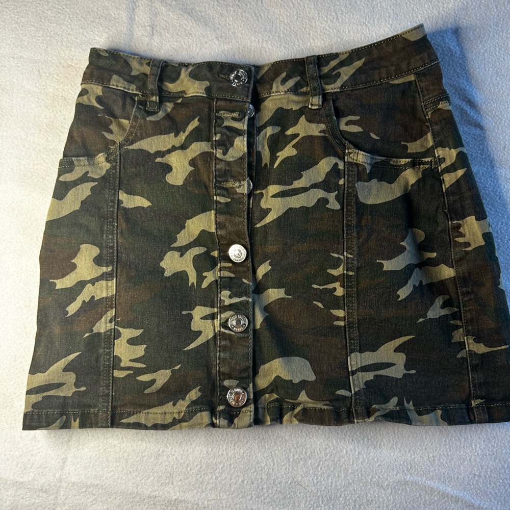 Army Jean Skirt